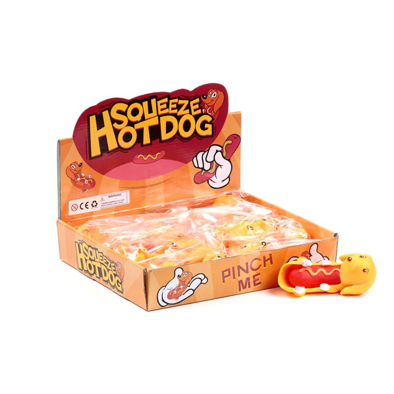 Hotdog pølse hund stretch legetøj