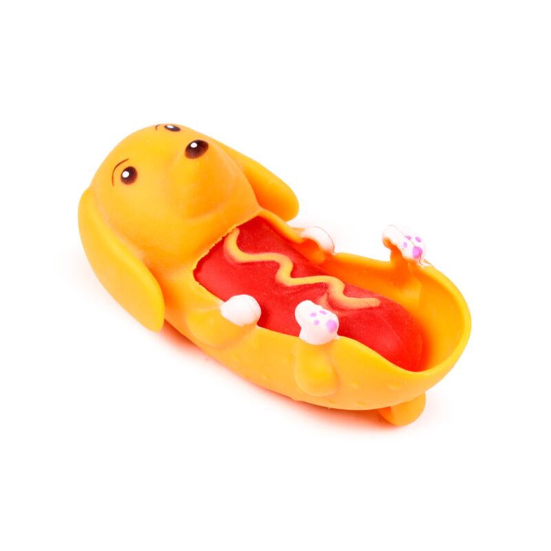 Hotdog pølse hund stretch legetøj