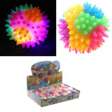 Spids hoppebold med LED 5,5cm