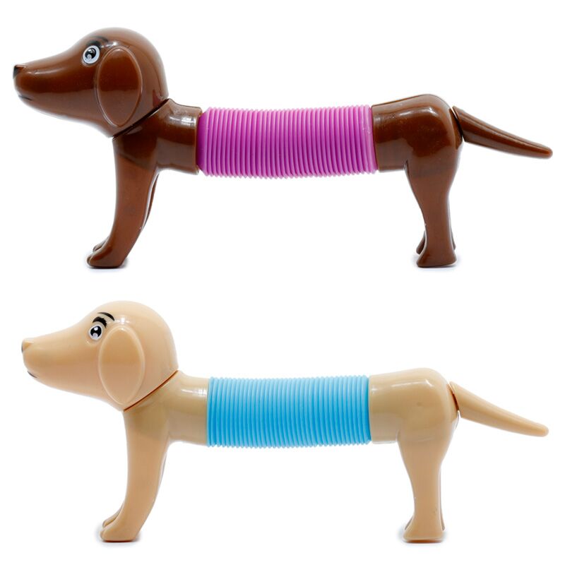 Hunde fjer fidget børnelegetøj