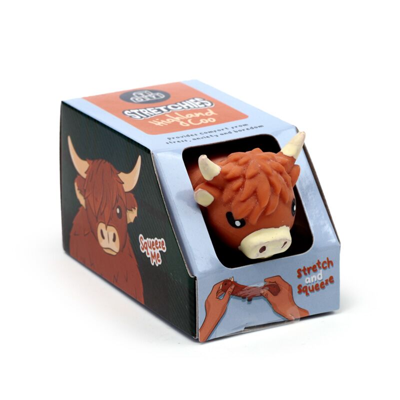Stræklegetøj highland coo cow