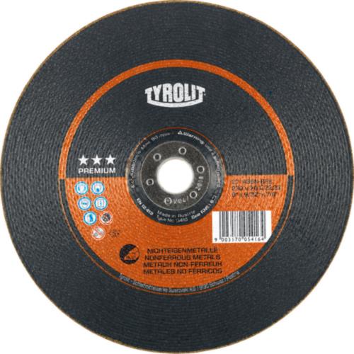 Tyrolit abs 125x7.0mm a36n-bfx premium alu | 10 stk