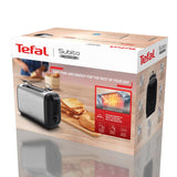 Tefal subito brødrister i rustfrit stål 1300w