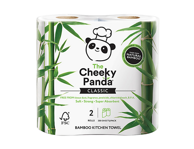 The Cheeky Panda Kitchen Paper - FSC Bambus - 2 -Laags - 2st