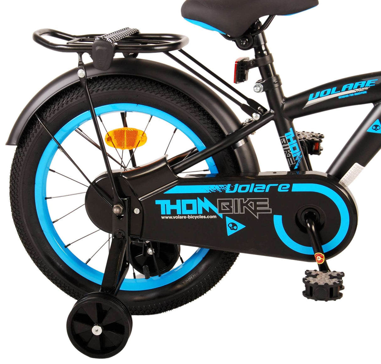 Volare Thombike Children's Bike - Drenge - 16 tommer - sort blå