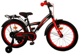 Volare Thombike Children's Bicycle - Drenge - 18 tommer - Sort rød