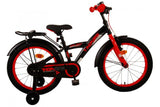 Volare Thombike Children's Bicycle - Drenge - 18 tommer - Sort rød