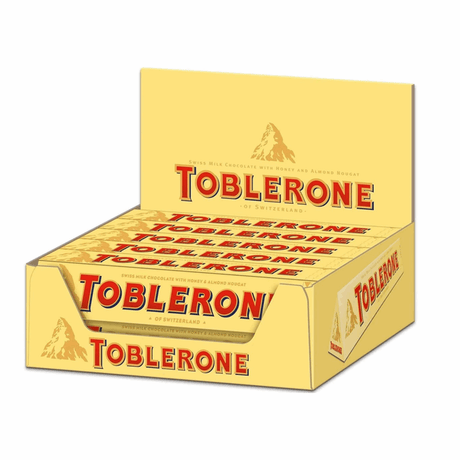 Toblerone mælkechokolade gul (20x 100gr)