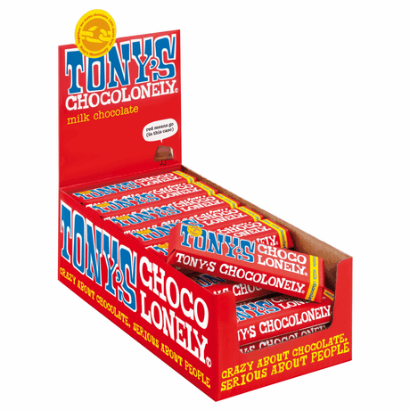 Tony's chocolonely mælkechokolade (35x 50gr)