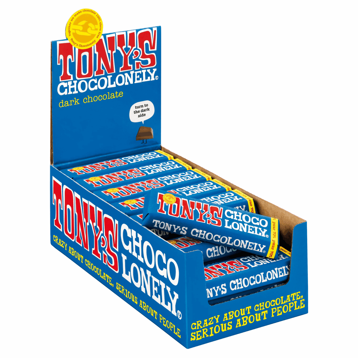 Tonys chokolade mørk chokolade (35x 50gr)