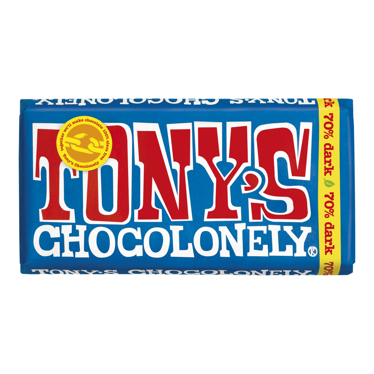Tonys chokoladebar af mørk chokolade 70% (15x 180gr)