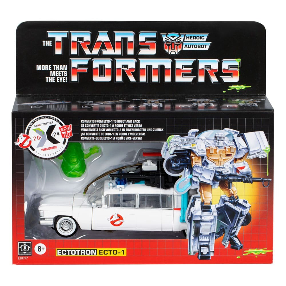 Forskellige Transformers x Ghostbusters actionfigur Ectotron