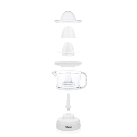 Tristar citruspresser 0,5l 25w hvid med aftagelig kande