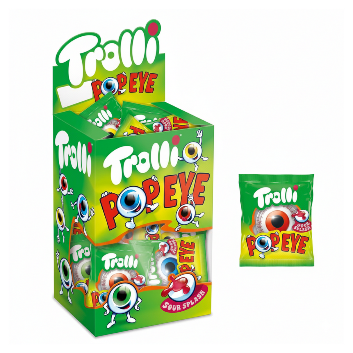 Trolli pop eye (30 stykker)