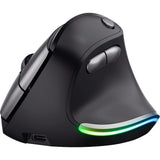 Trust Trust Bayo Wireless, genopladelig, ergonomisk mus