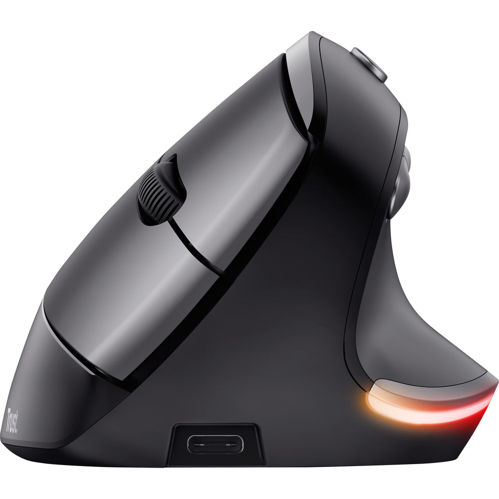 Trust Trust Bayo Wireless, genopladelig, ergonomisk mus