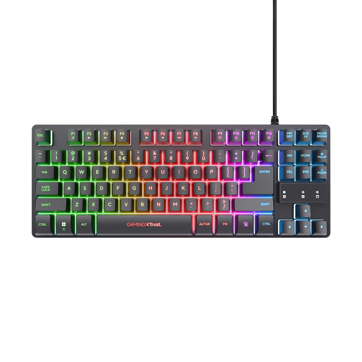 Trust gxt 833 thado tkl gaming tastatur