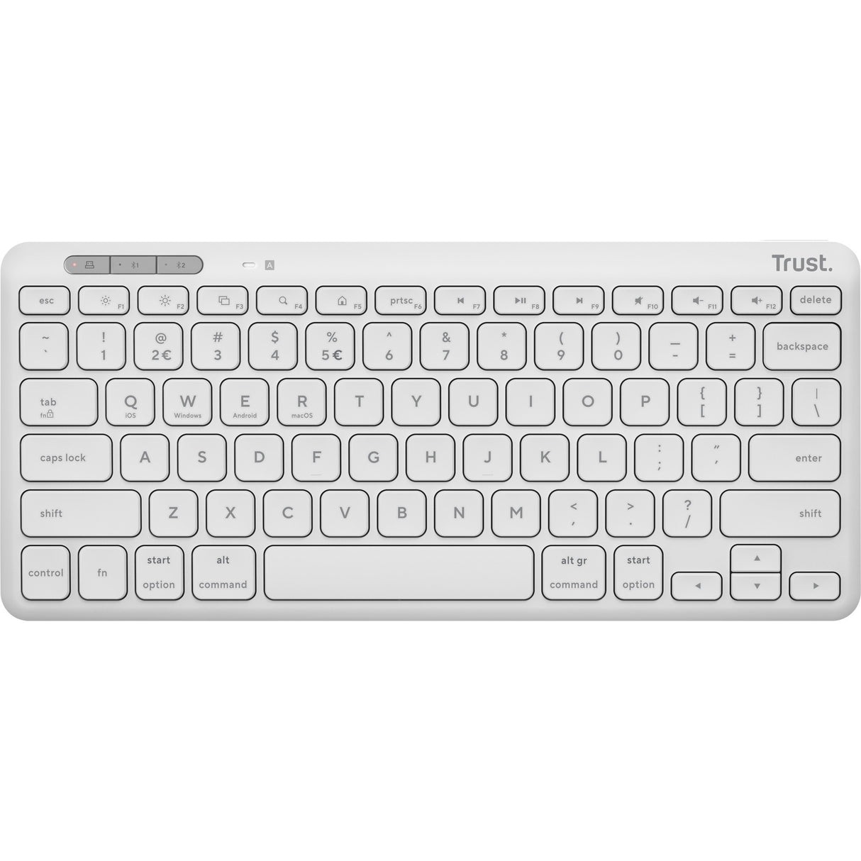 Tillid Lyra Compact trådløst tastatur