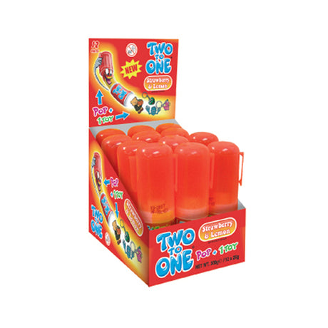 Two to one strawberry lemon (12 stuks)