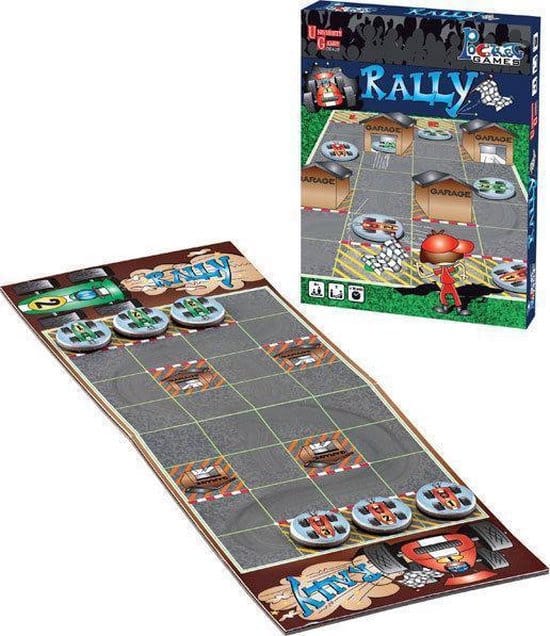 Universitetsspil rally magnetisk lommespil