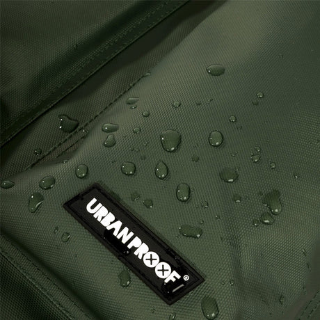 Dutchperfect urban proof rolltop rygsæk rygsæk 20l grøn genbrugt