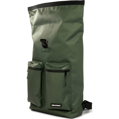 Dutchperfect urban proof rolltop rygsæk rygsæk 20l grøn genbrugt