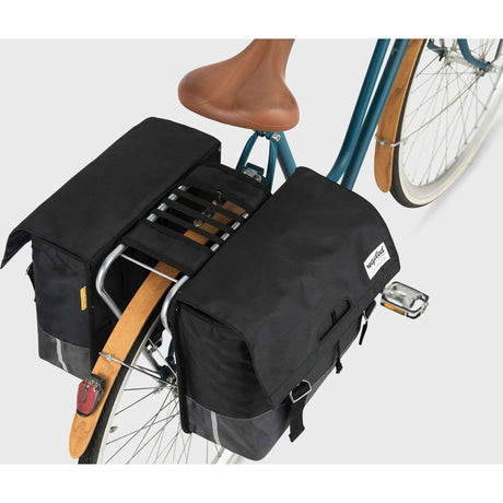 Urban Proof 40L dobbelt cykeltaske sort grå