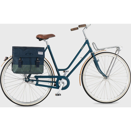 Urban Proof 40L dobbelt cykeltaske - blågrøn