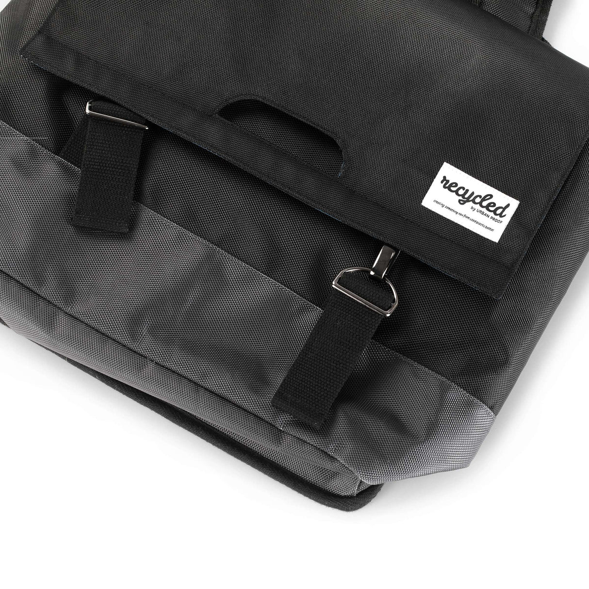 Urban Proof Double Bicycle Bag 55L Black Grey - Recycled RPET