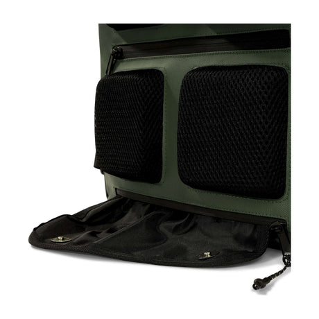 Dutchperfect urban proof rolltop rygsæk rygsæk 20l grøn genbrugt