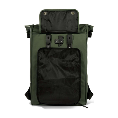 Dutchperfect urban proof rolltop rygsæk rygsæk 20l grøn genbrugt