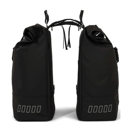 Urbanproof taske dobbelt roll up genbrug 38l sort