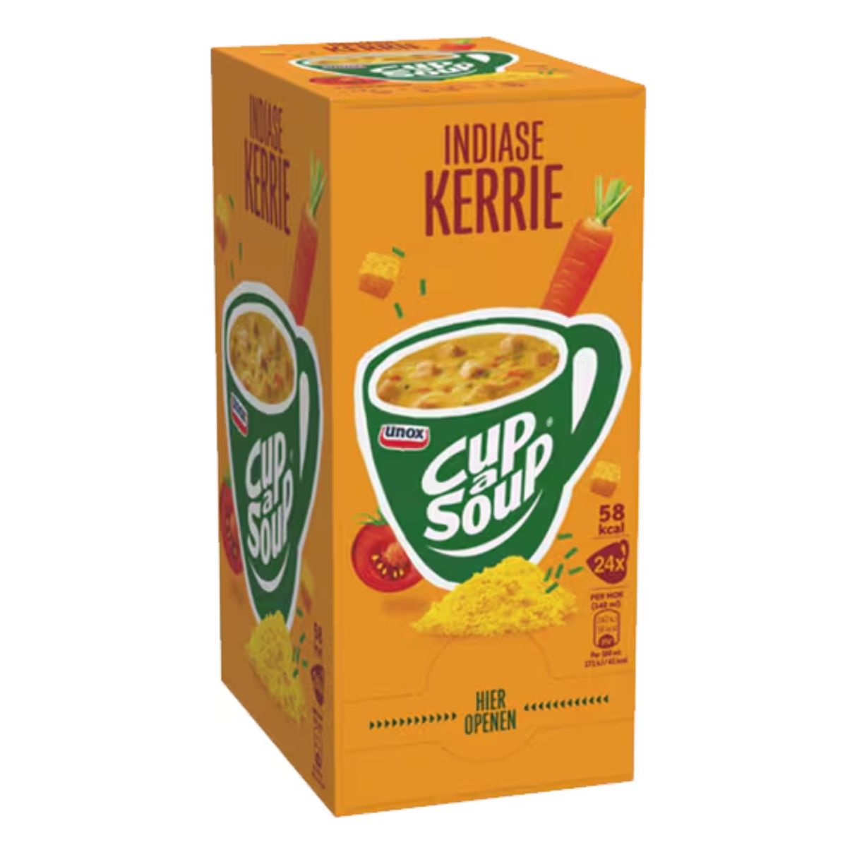 Kop-en-suppe unox indisk karry (24x 140 ml)