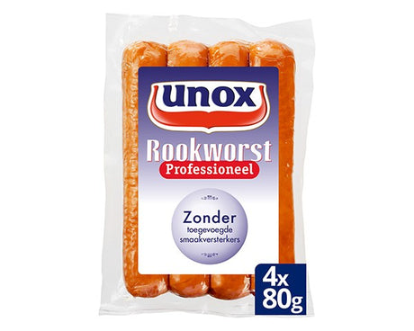 Unox røget pølse professionel (48x 80gr)
