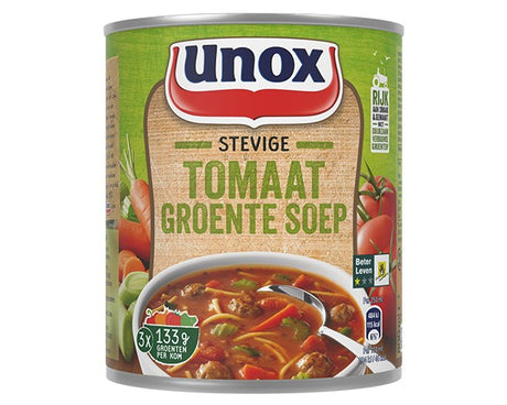 Unox robust tom grøntsagssuppedåse (6x 0,8 liter)