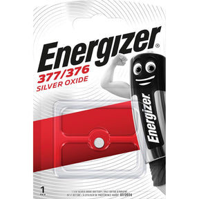 Energizer SR66 SR626 SW 1,55V knapcelle 377 376 blisterpakning