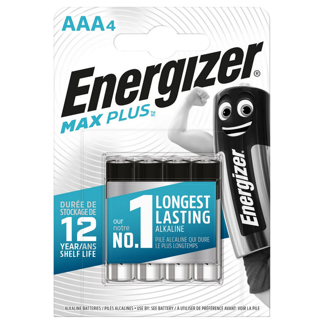 Enerdis Energizer Max Plus LR03 AAA Blister 4 stykker