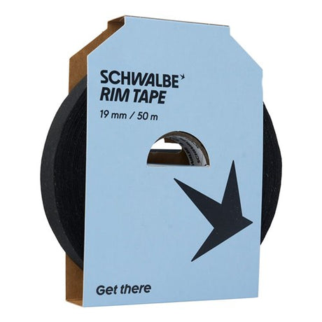 Schwalbe benelux b.v. fælgtape Schwalbe højtryk 50 meter x 19 mm - selvklæbende tekstil (på rulle)