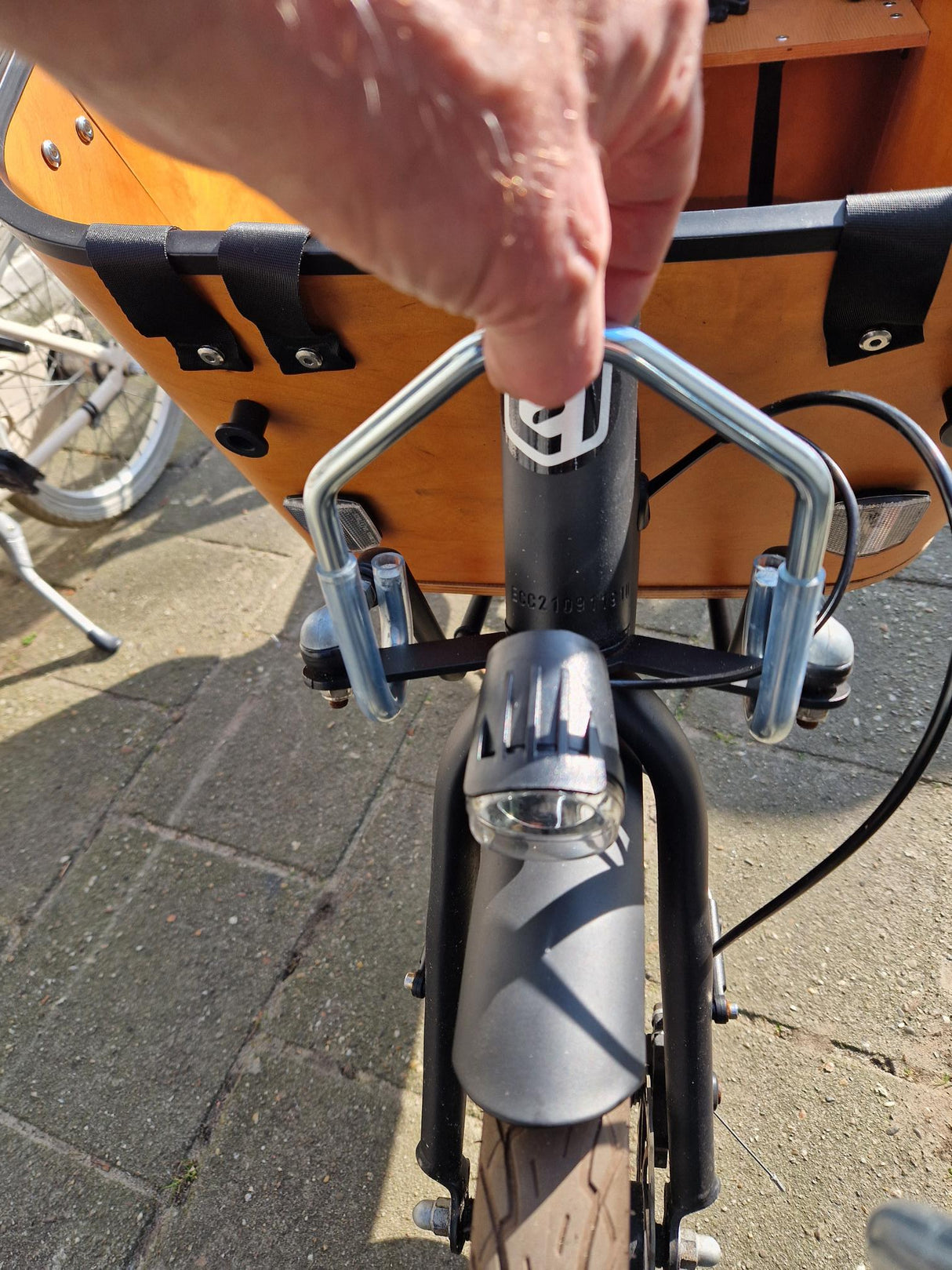 Extra brede dubbele haak tbv veh150