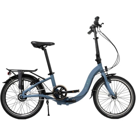 Ugo foldede cykel 20 u-go nu i7 med lavt indgangsniveau Nexus 7 Speed v Brake Prussian Blue
