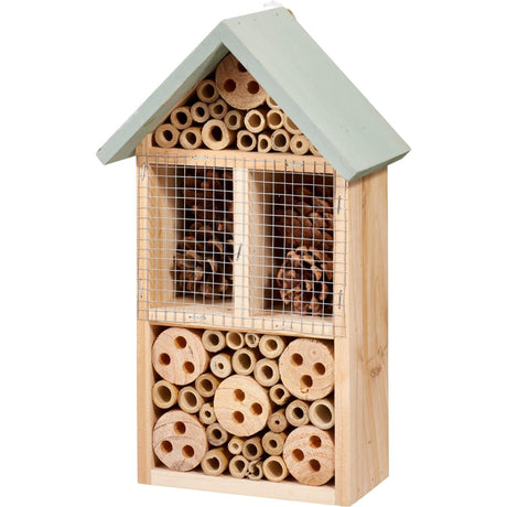 Pro garden insectenhotel 17x10x29cm 3 assorti