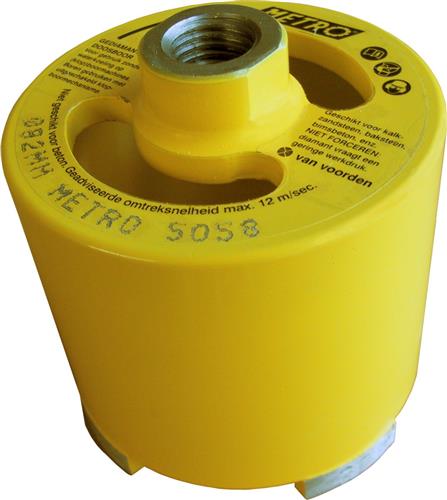 Diamantboor metro d82 60 m16