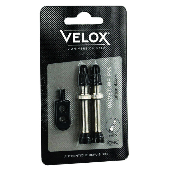 Velox TUBELESS VALVE 44MM FV Brass (2PCS)