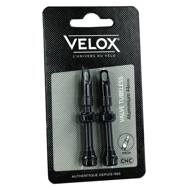 Velox TUBELESS VALVE 44MM FV ALUMINIUM (2PCS)