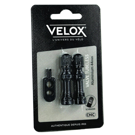 Velox TUBELESS VALVE 44MM AV -aluminium (2PCS)