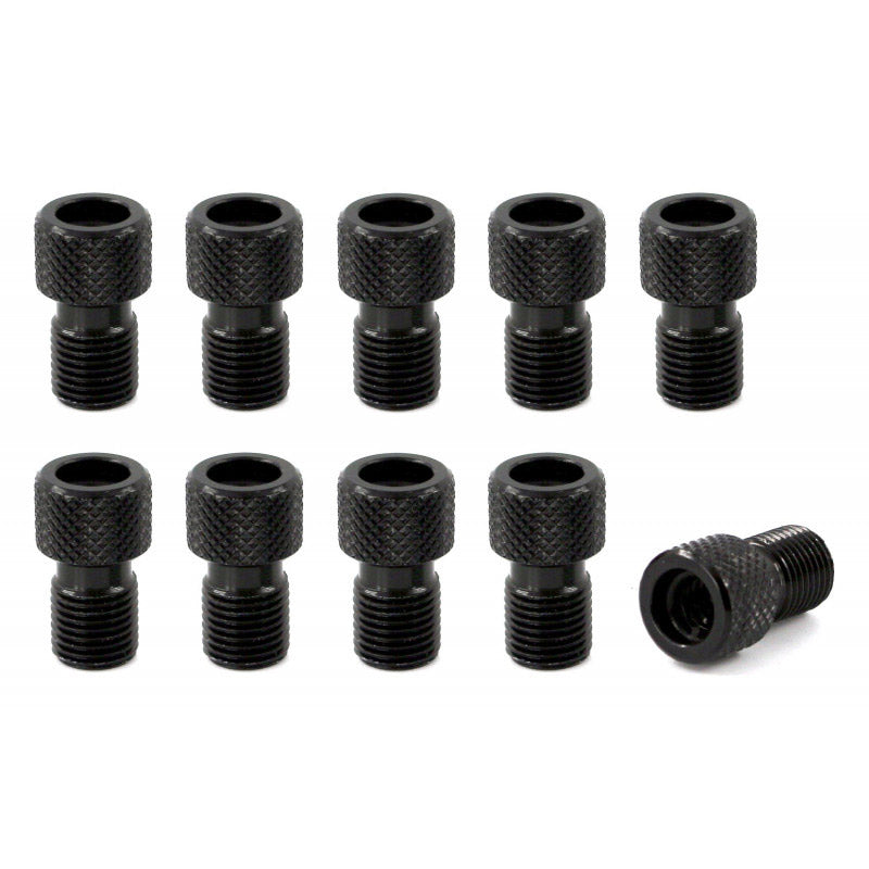 Velox Conversion Kit Presta Schrader med O-ring aluminium (10stk)
