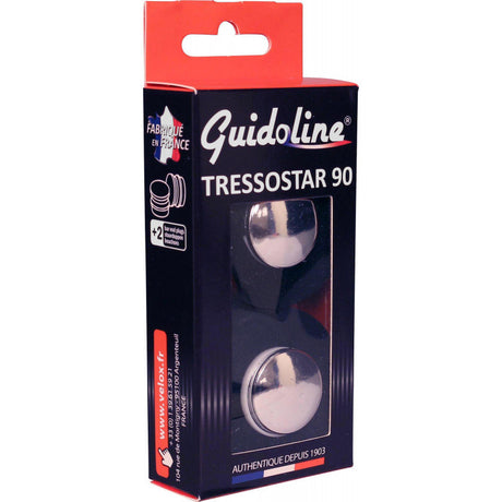 Velox styrtape tressostar 90 bomuldssort (2stk)