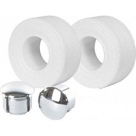 Velox styrtape tressostar 90 bomuld hvid (2stk)
