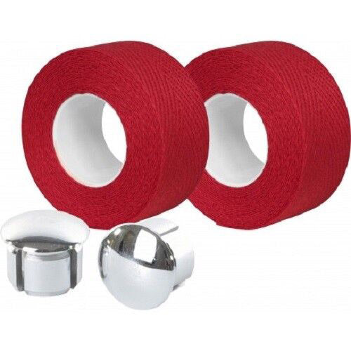 Velox styrtape tressostar 90 bomuldsrød (2 stk)