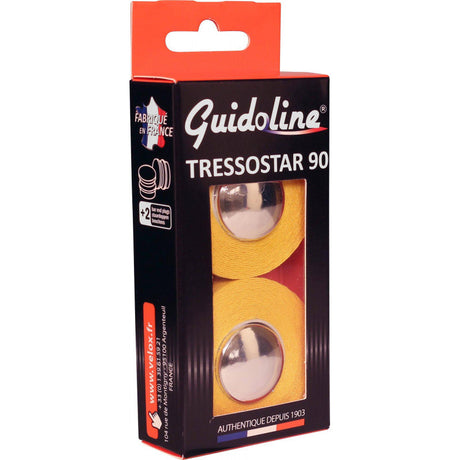 Velox styrtape tressostar 90 bomuldsgul (2stk)